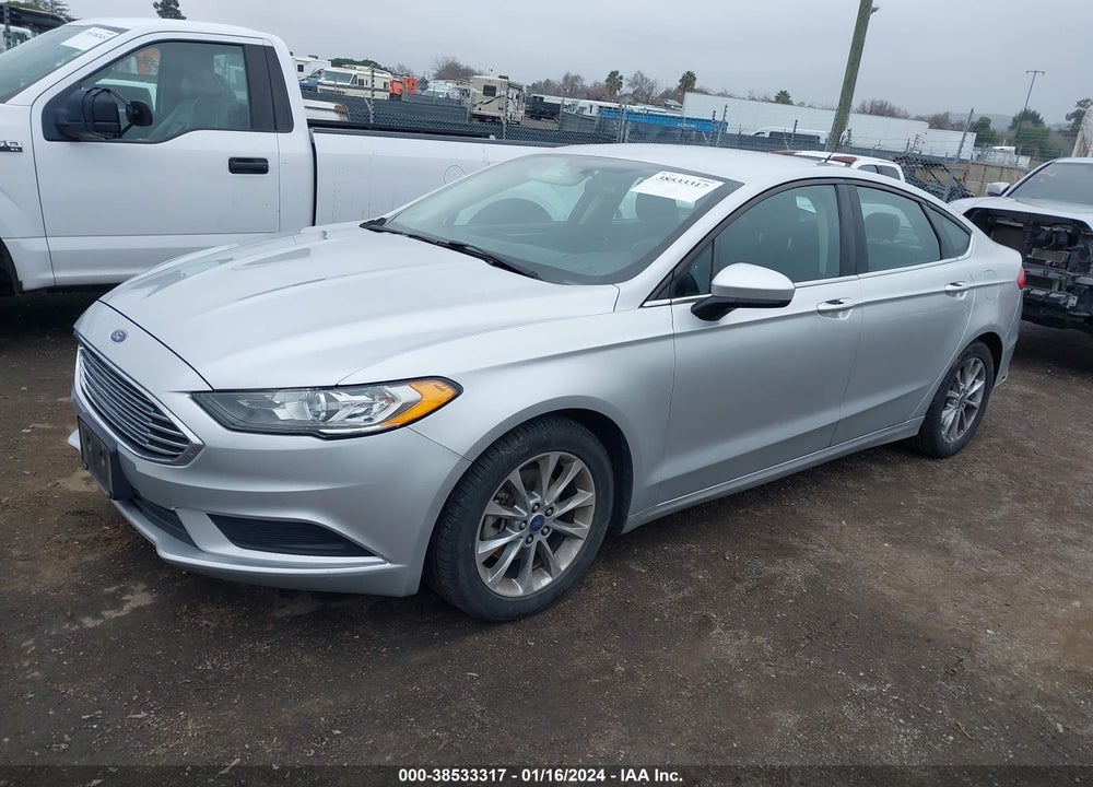 2017 FORD FUSION SE VIN: 3FA6P0HD0HR309806
