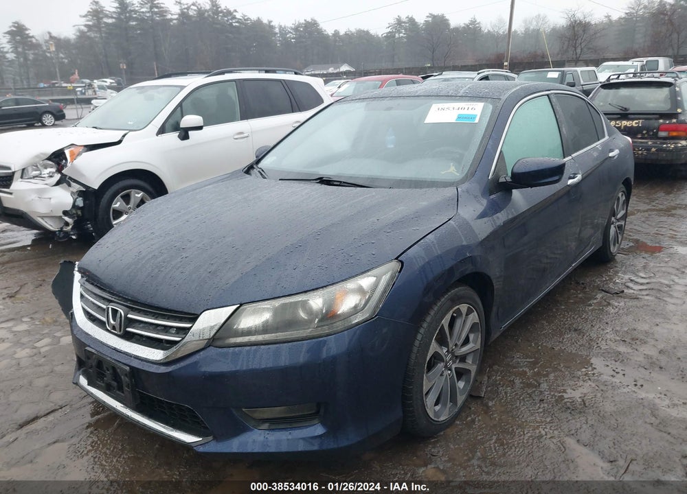 2014 HONDA ACCORD SPORT VIN: 1HGCR2F56EA140347