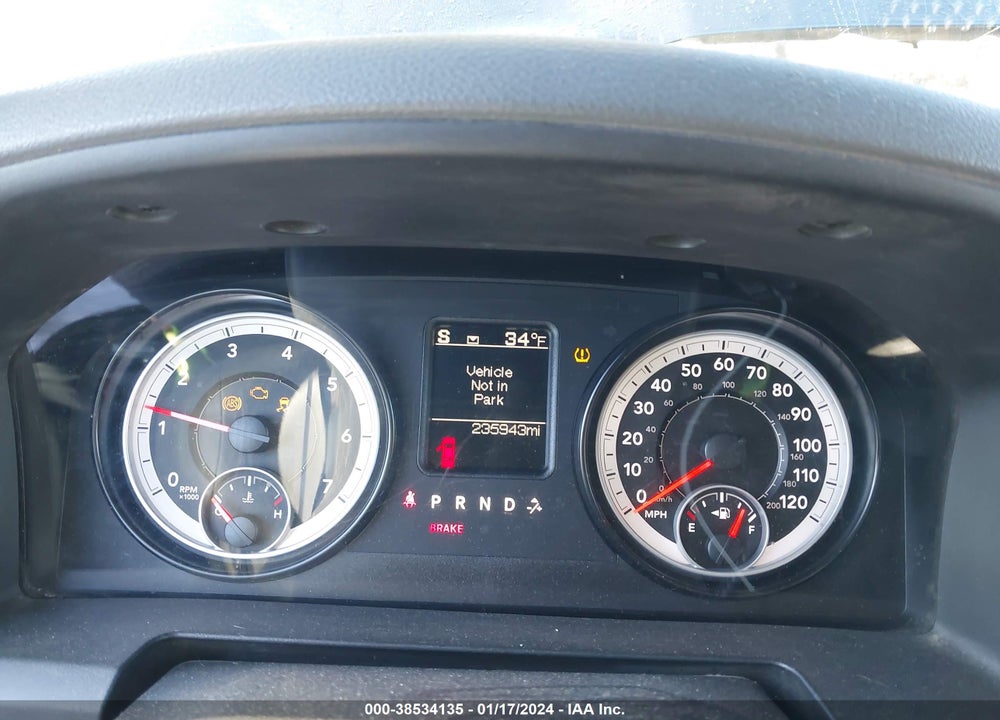 2014 RAM 1500 BIG HORN VIN: 1C6RR7GT4ES325386