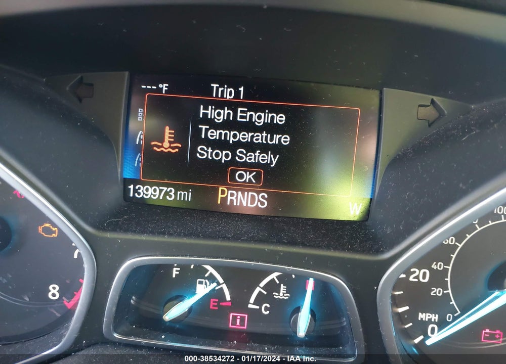 2017 FORD ESCAPE SE VIN: 1FMCU9GD1HUC53794