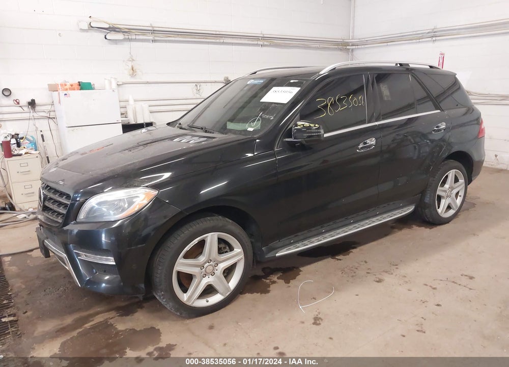 2014 MERCEDES-BENZ ML 550 4MATIC VIN: 4JGDA7DB6EA326367