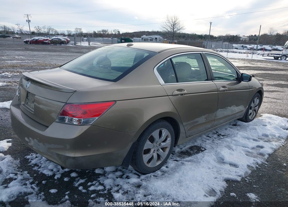 2008 HONDA ACCORD VIN: 1HGCP26828A156663