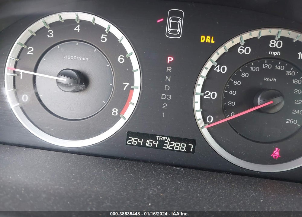 2008 HONDA ACCORD VIN: 1HGCP26828A156663