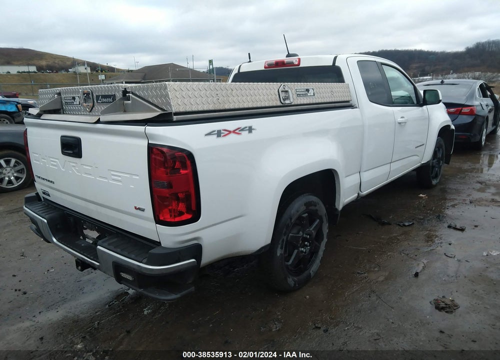 2021 CHEVROLET COLORADO 4WD LONG BOX WT VIN: 1GCHTBEN3M1172470