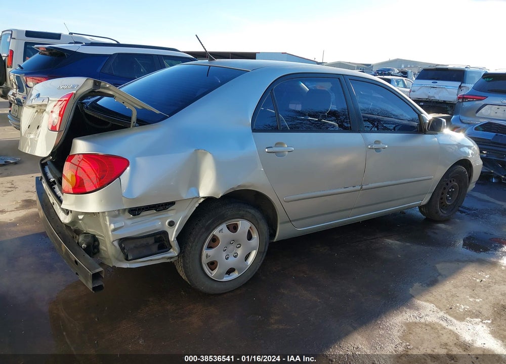 2003 TOYOTA COROLLA LE VIN: JTDBR32E632004927