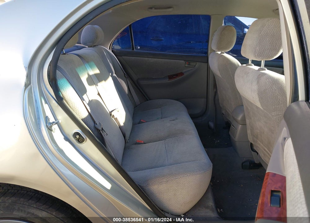 2003 TOYOTA COROLLA LE VIN: JTDBR32E632004927