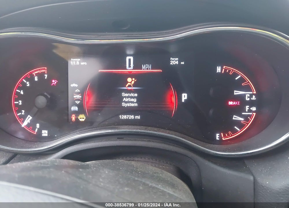 2016 DODGE DURANGO R/T VIN: 1C4SDJCT5GC416661