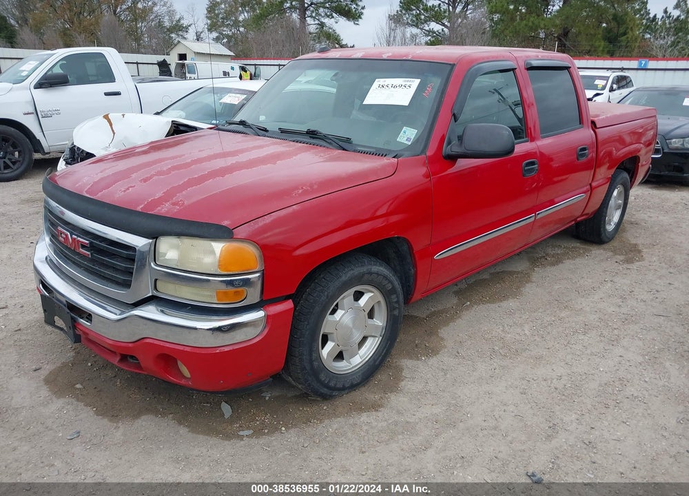2005 GMC SIERRA 1500 SLE VIN: 2GTEC13T951311558