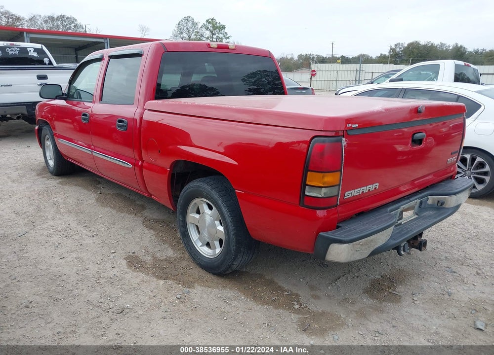 2005 GMC SIERRA 1500 SLE VIN: 2GTEC13T951311558