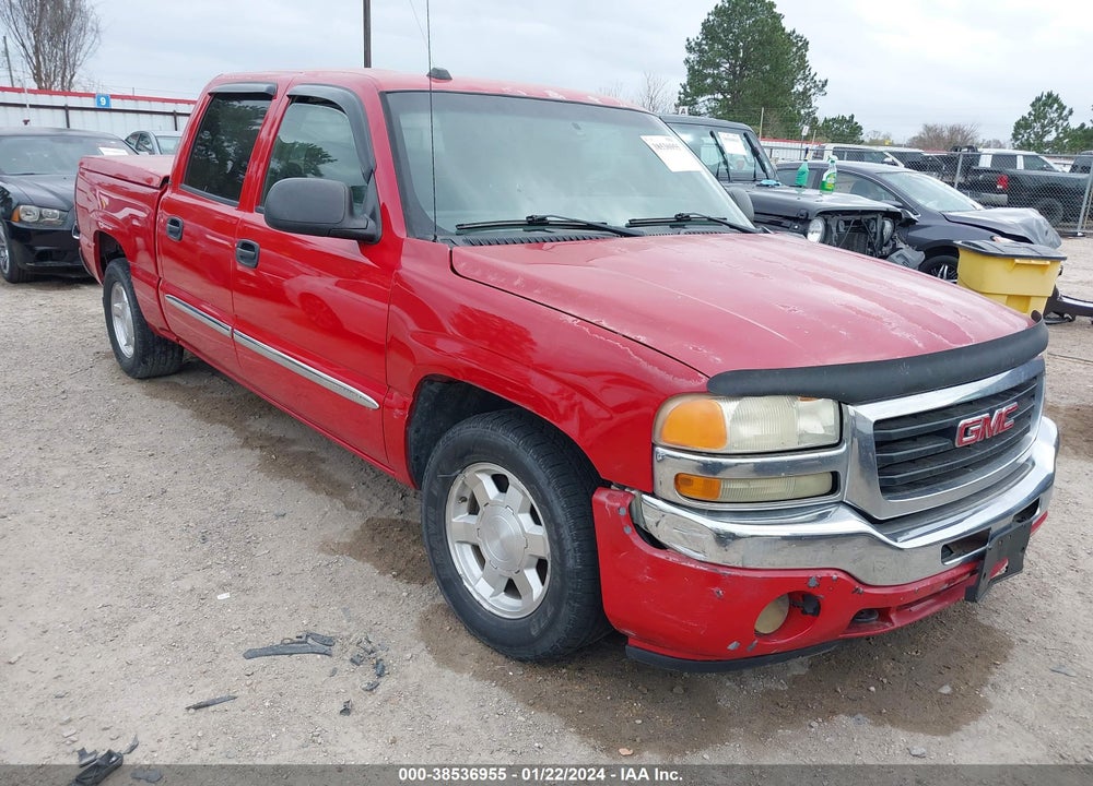 2005 GMC SIERRA 1500 SLE VIN: 2GTEC13T951311558