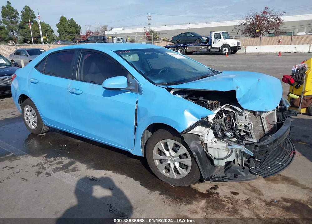 2015 TOYOTA COROLLA L VIN: 5YFBURHE0FP191807