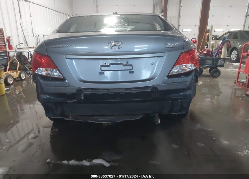 2013 HYUNDAI ACCENT GLS VIN: KMHCU4AE2DU579702
