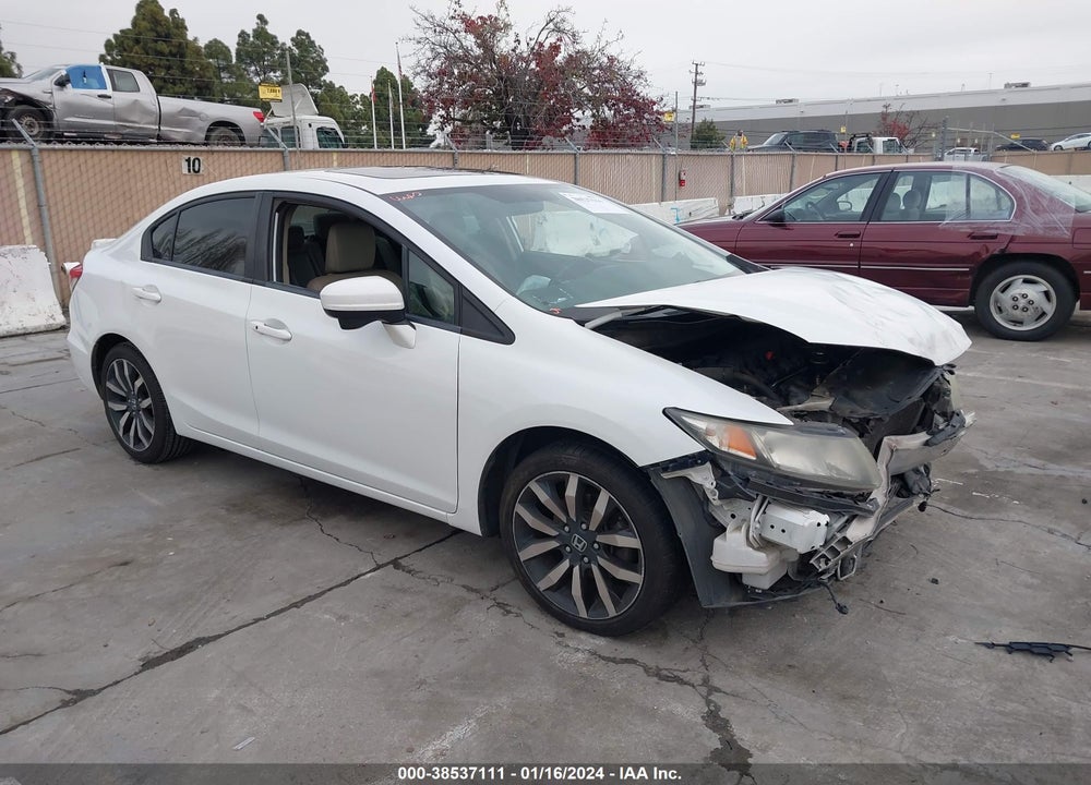 2014 HONDA CIVIC EX-L VIN: 19XFB2F93EE261014