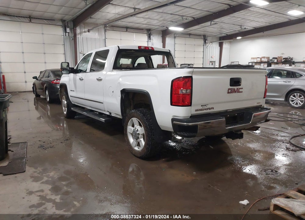 2016 GMC SIERRA 2500HD SLT VIN: 1GT12TEGXGF270298