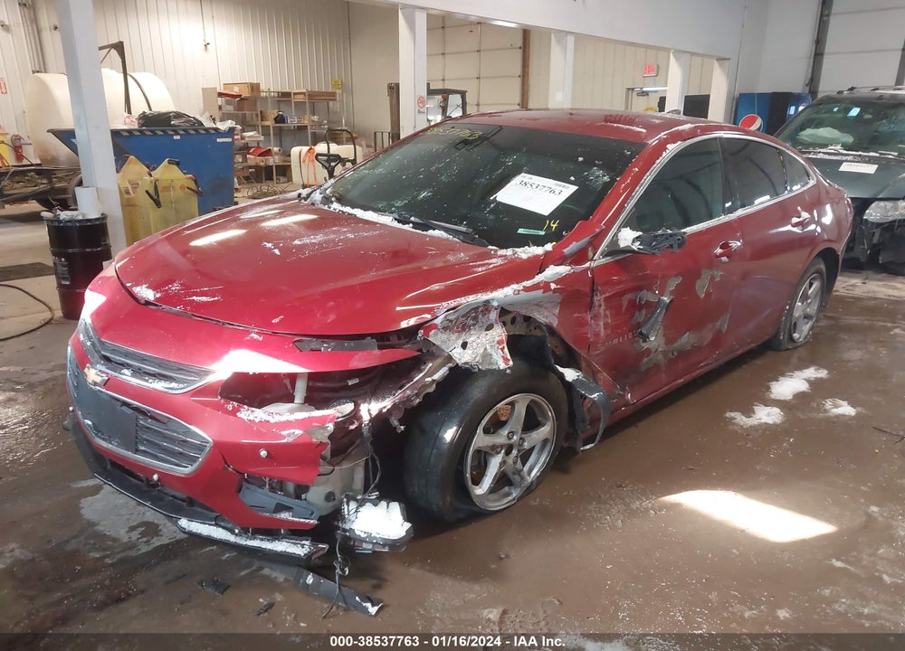 2016 CHEVROLET MALIBU VIN: 1G1ZB5ST9GF307012