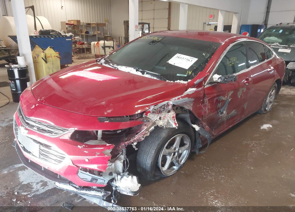 2016 CHEVROLET MALIBU VIN: 1G1ZB5ST9GF307012
