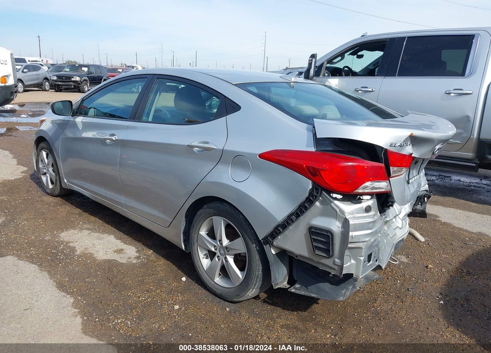 2013 HYUNDAI ELANTRA GLS VIN: 5NPDH4AE2DH374646