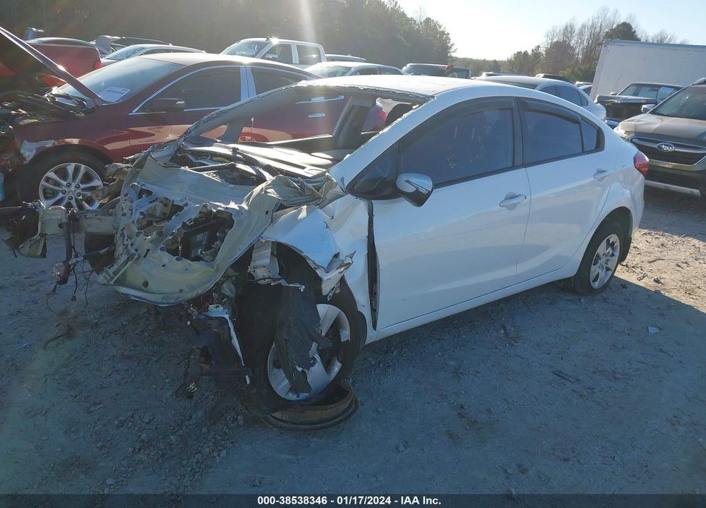 2015 KIA FORTE LX VIN: KNAFX4A67F5319677