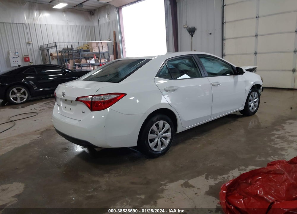 2014 TOYOTA COROLLA LE VIN: 5YFBURHE2EP080500