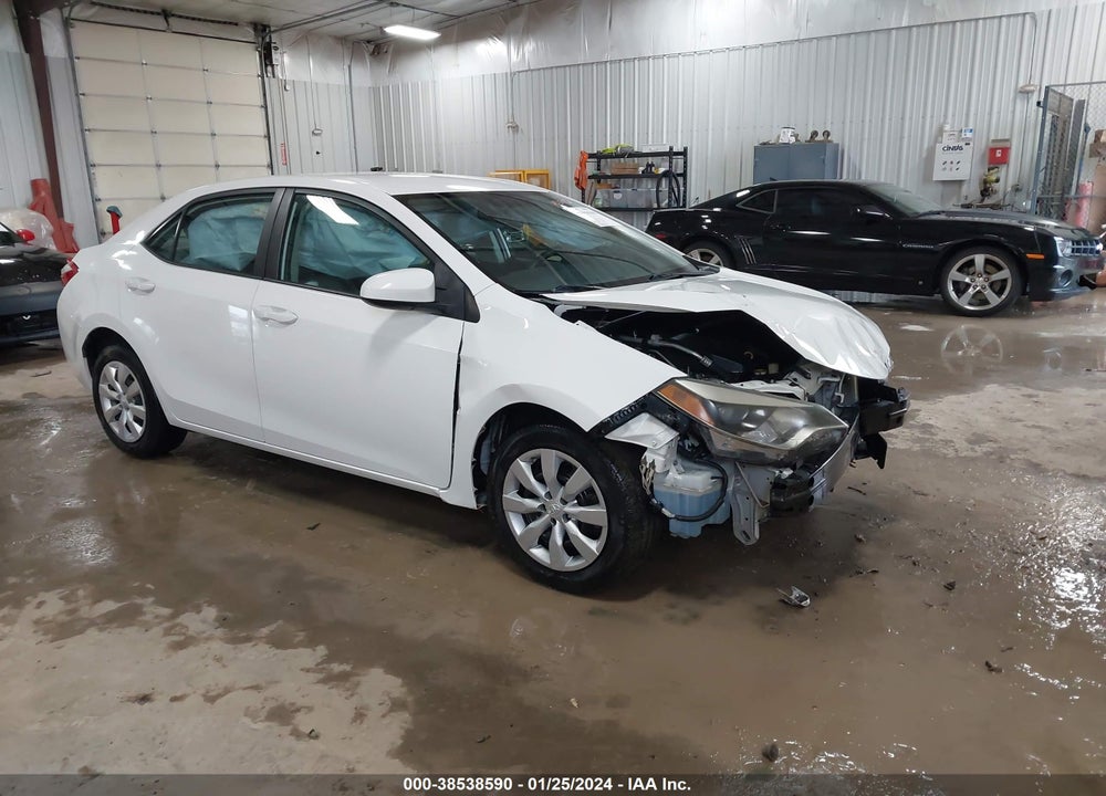 2014 TOYOTA COROLLA LE VIN: 5YFBURHE2EP080500