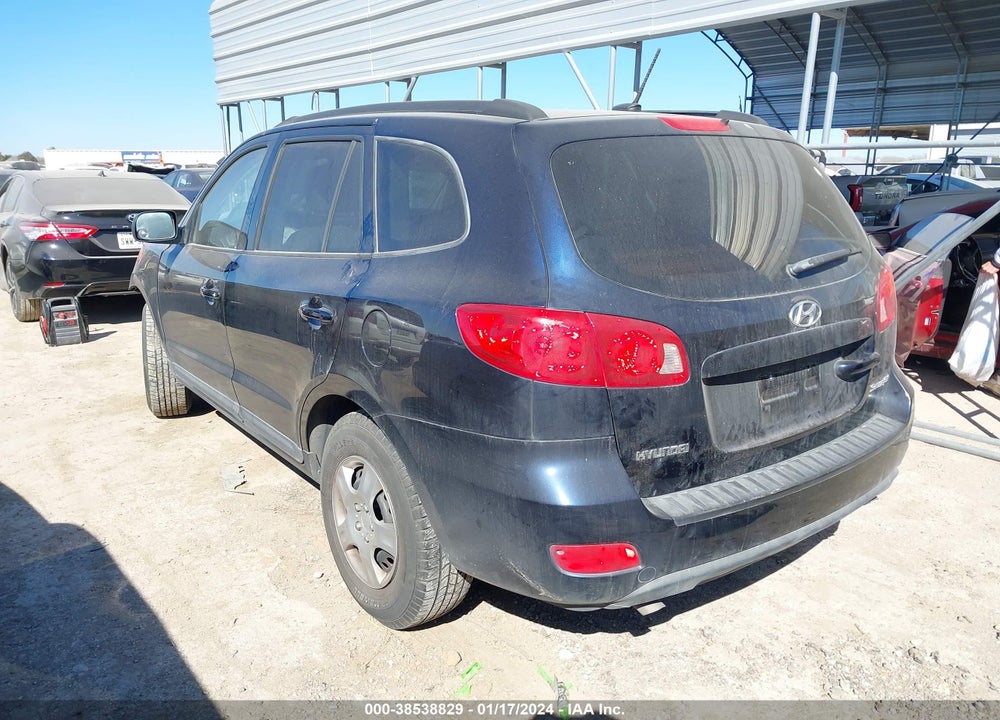 2009 HYUNDAI SANTA FE GLS VIN: 5NMSG13DX9H233793