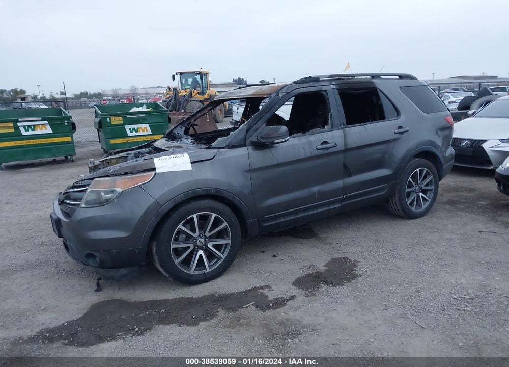 2015 FORD EXPLORER XLT VIN: 1FM5K7D81FGA75195