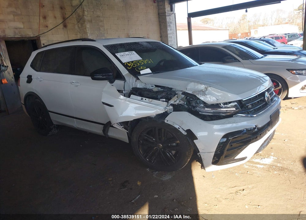 2022 VOLKSWAGEN TIGUAN 2.0T SE R-LINE BLACK VIN: 3VV8B7AX6NM091251