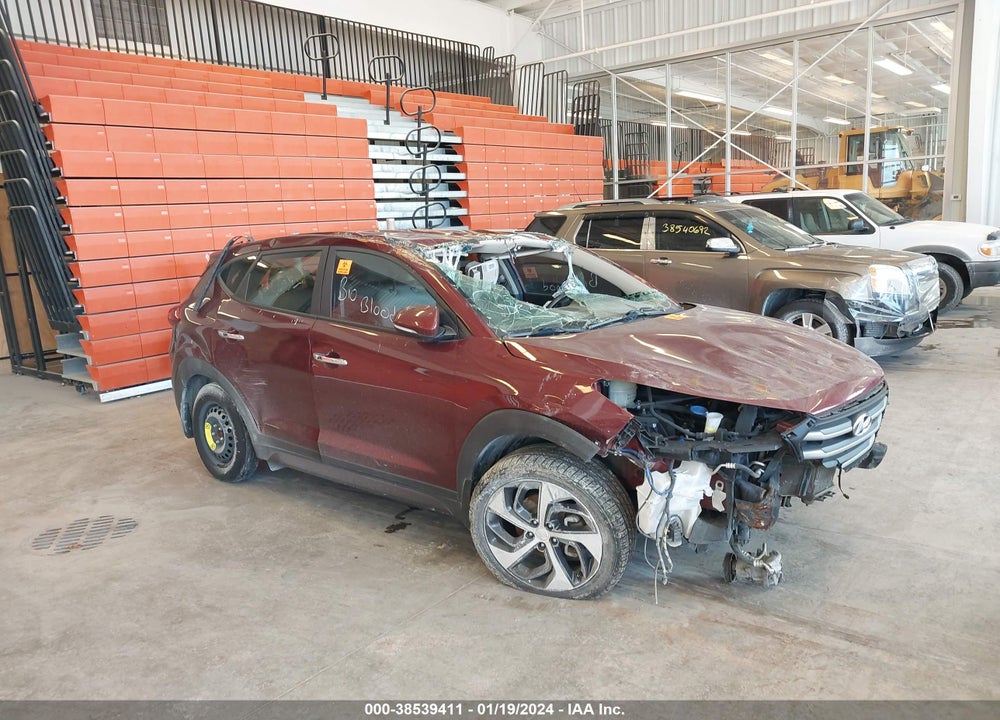 2016 HYUNDAI TUCSON LIMITED VIN: KM8J33A26GU165983