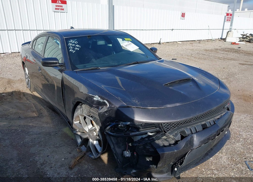 2022 DODGE CHARGER GT RWD VIN: 2C3CDXHG5NH182653