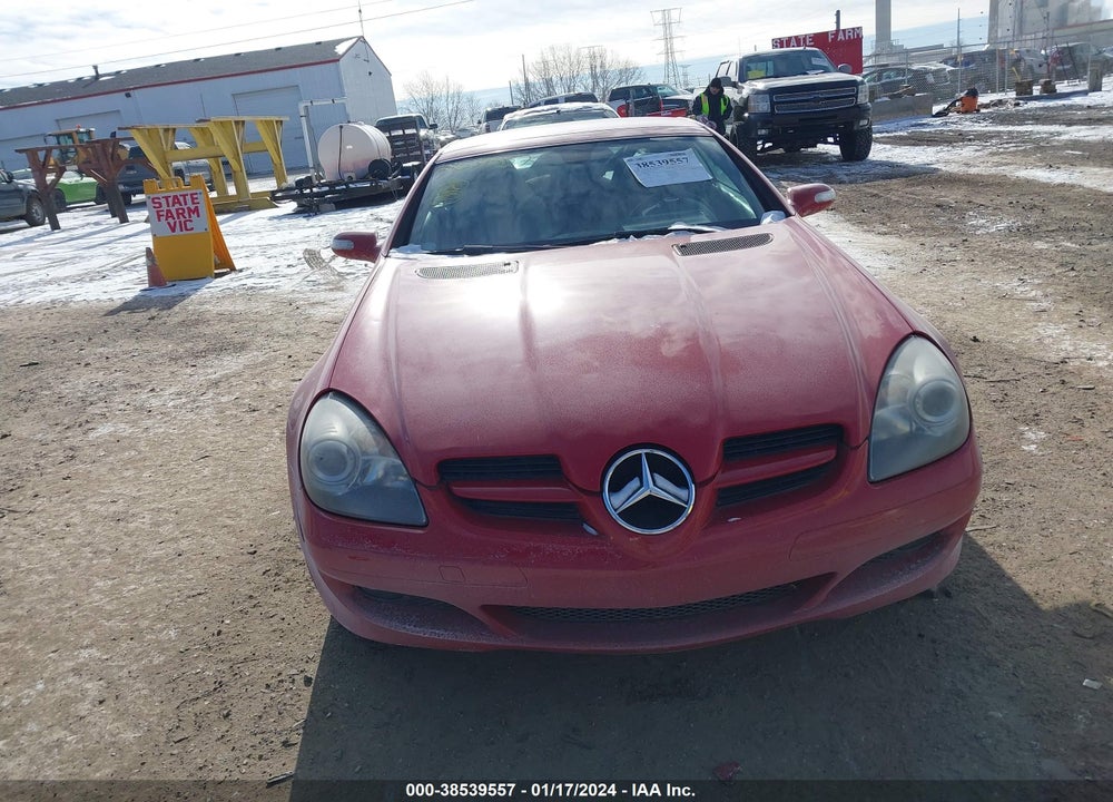 2007 MERCEDES-BENZ SLK 280 VIN: WDBWK54F77F152282