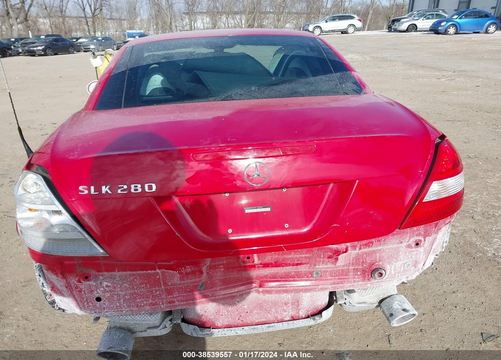 2007 MERCEDES-BENZ SLK 280 VIN: WDBWK54F77F152282