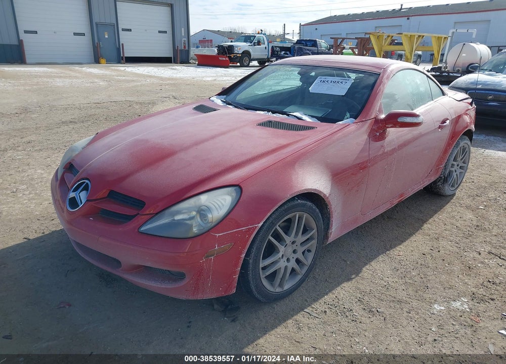 2007 MERCEDES-BENZ SLK 280 VIN: WDBWK54F77F152282