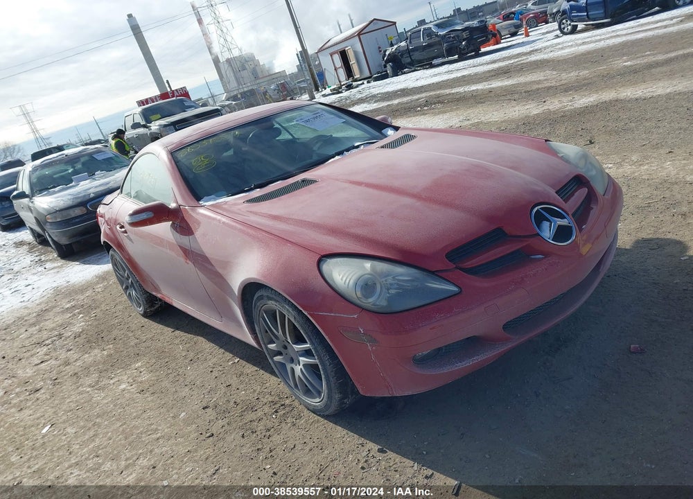 2007 MERCEDES-BENZ SLK 280 VIN: WDBWK54F77F152282
