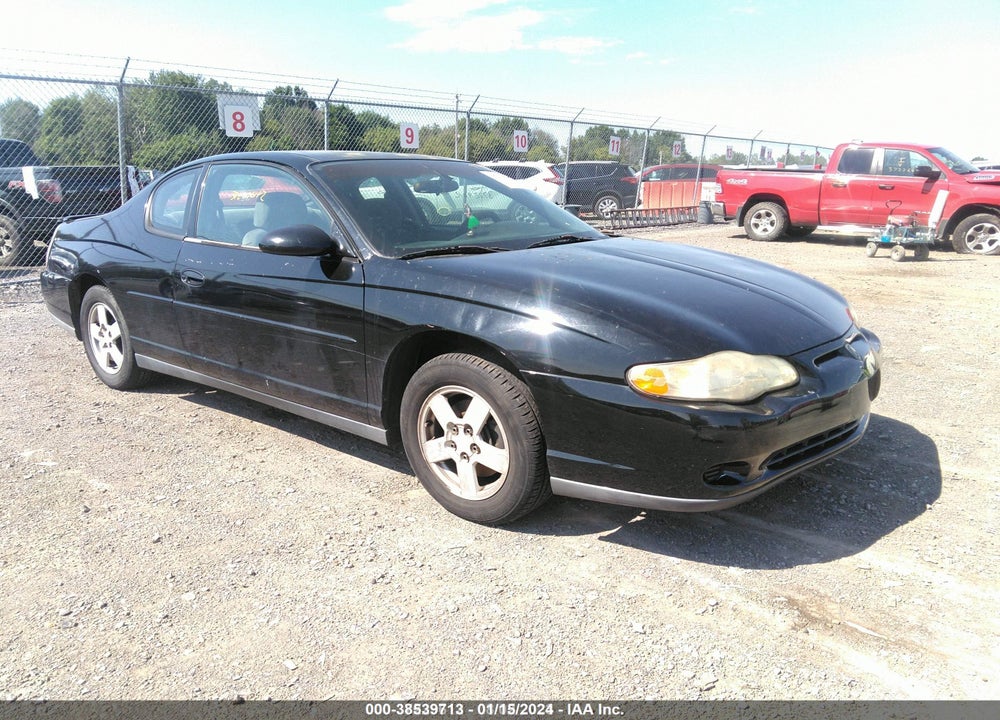 2000 CHEVROLET MONTE CARLO VIN: 2G1WW12E4Y9196767