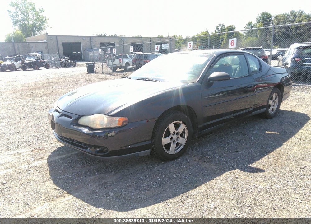 2000 CHEVROLET MONTE CARLO VIN: 2G1WW12E4Y9196767