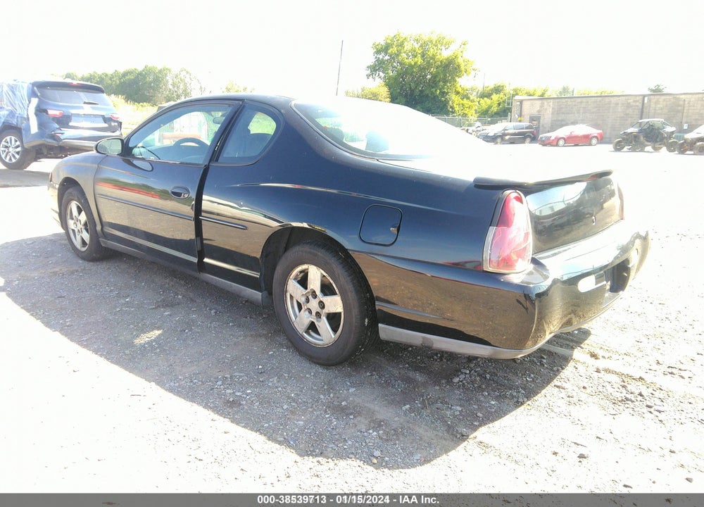 2000 CHEVROLET MONTE CARLO VIN: 2G1WW12E4Y9196767