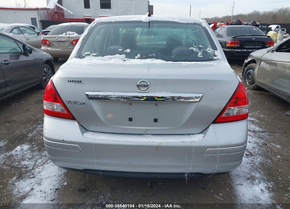 2008 NISSAN VERSA 1.8S VIN: 3N1BC11E68L378860