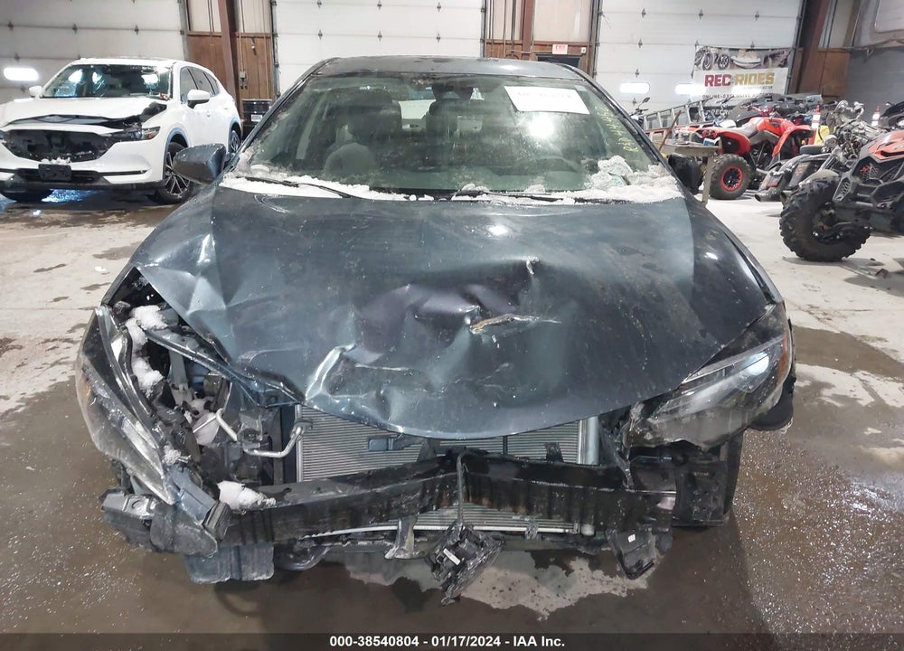 2019 TOYOTA COROLLA LE VIN: 2T1BURHE2KC189194