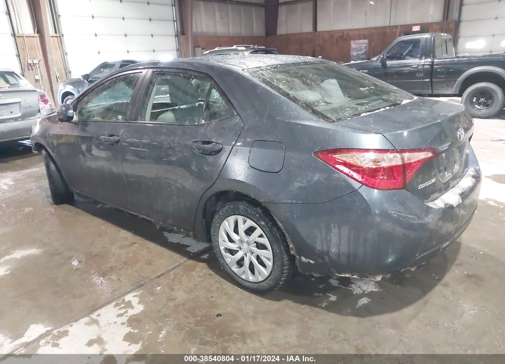 2019 TOYOTA COROLLA LE VIN: 2T1BURHE2KC189194