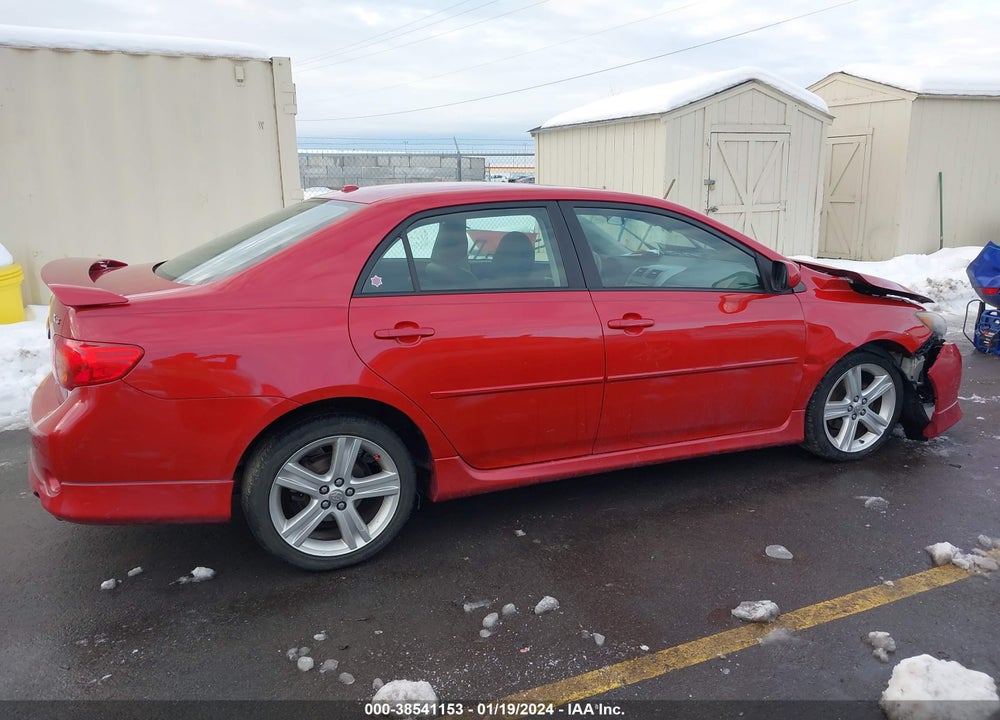 2009 TOYOTA COROLLA XRS VIN: 1NXBE40E09Z001406