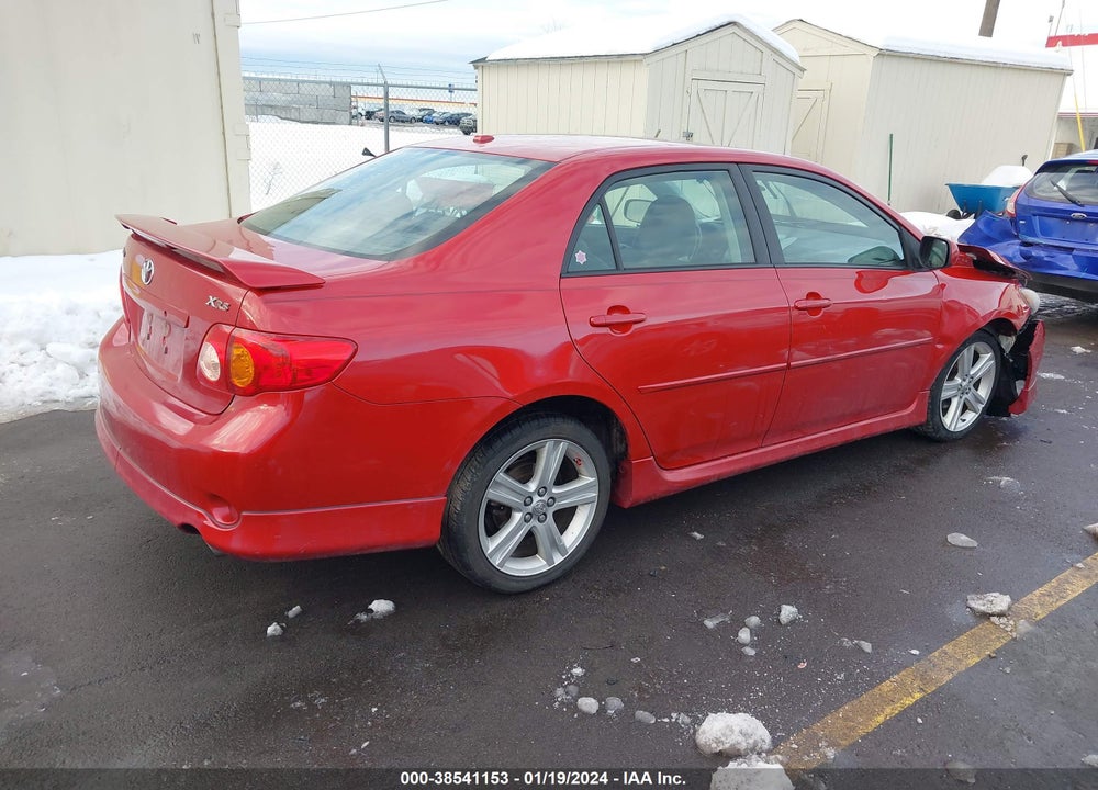 2009 TOYOTA COROLLA XRS VIN: 1NXBE40E09Z001406