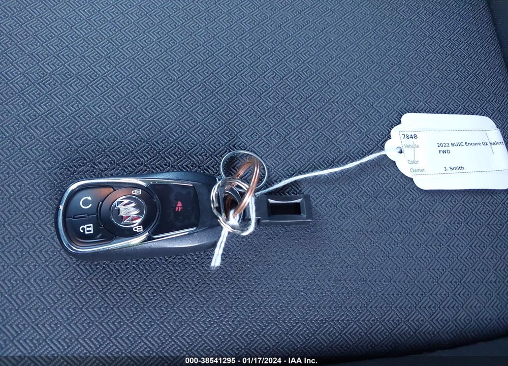 2022 BUICK ENCORE GX FWD SELECT VIN: KL4MMDSL6NB104910