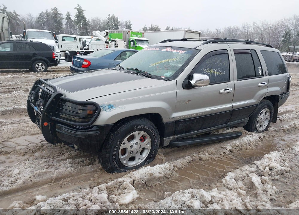 2000 JEEP GRAND CHEROKEE LAREDO VIN: 1J4GW48N2YC237601