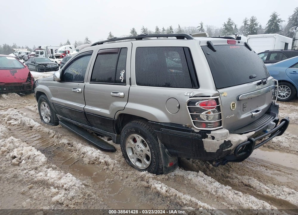 2000 JEEP GRAND CHEROKEE LAREDO VIN: 1J4GW48N2YC237601