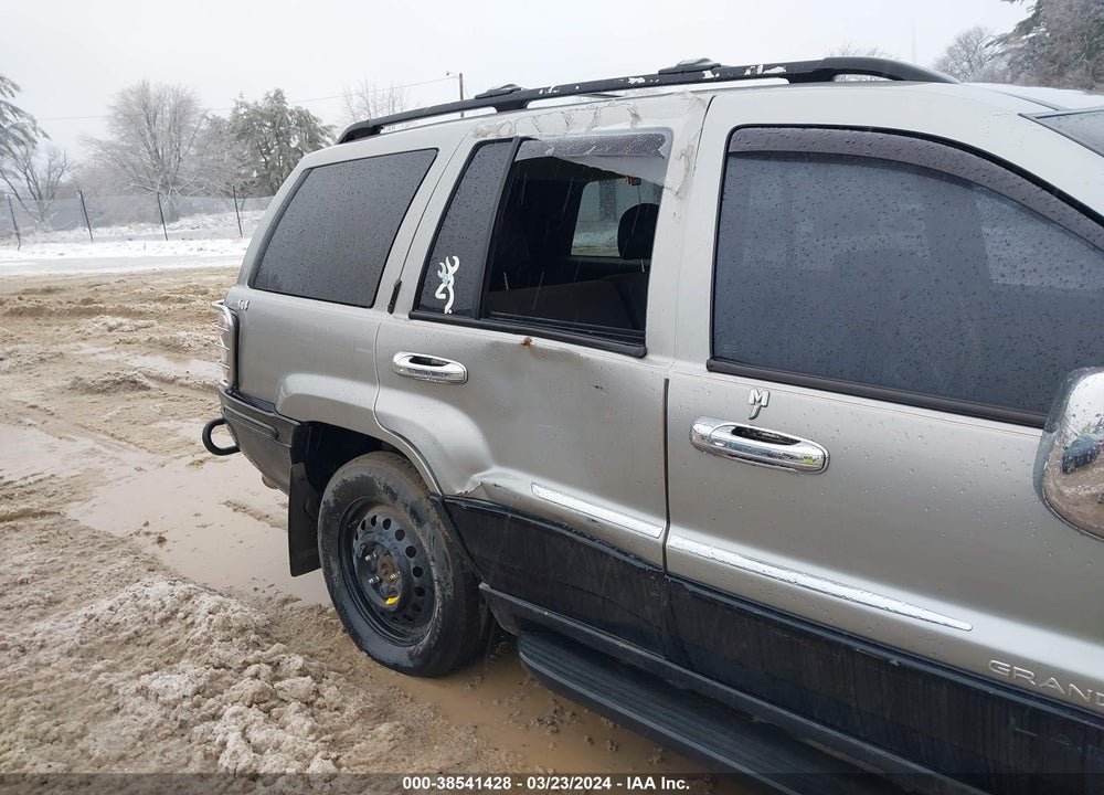 2000 JEEP GRAND CHEROKEE LAREDO VIN: 1J4GW48N2YC237601
