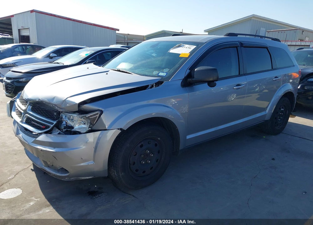 2018 DODGE JOURNEY VIN: 3C4PDCAB1JT527814
