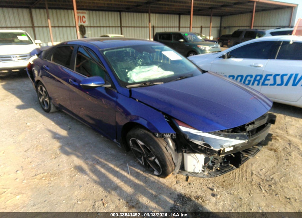 2021 HYUNDAI ELANTRA LIMITED VIN: 5NPLP4AG0MH026733