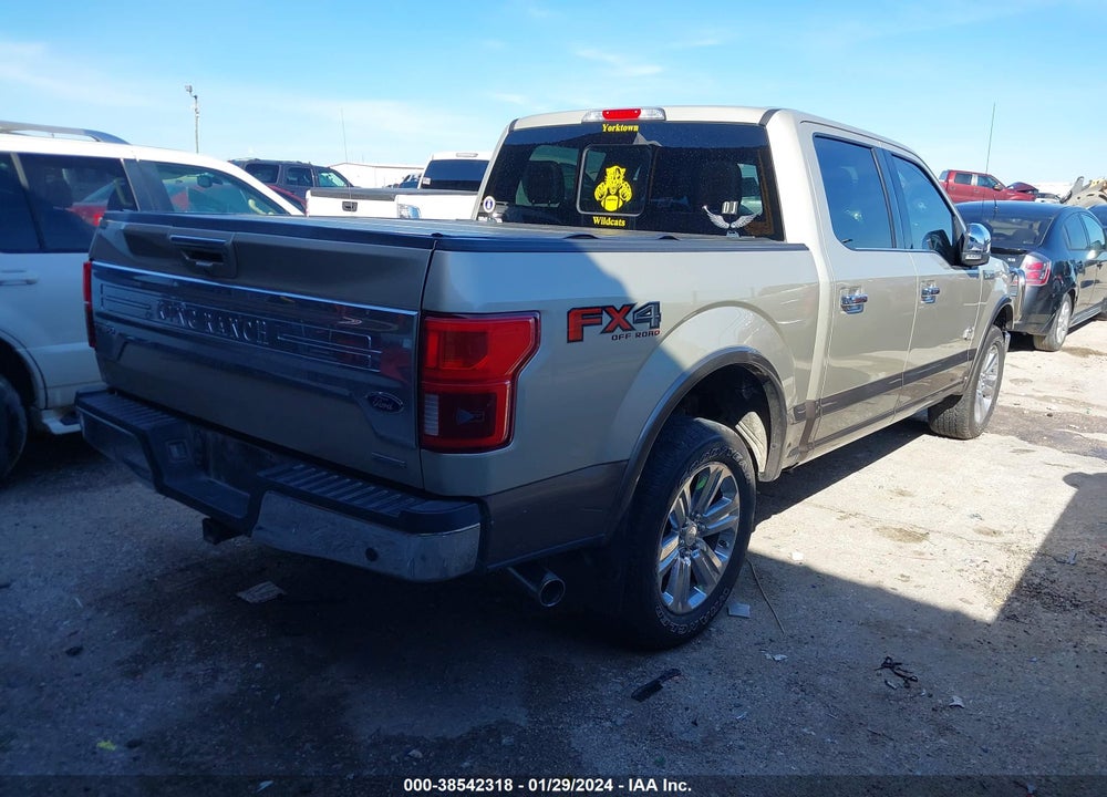 2018 FORD F-150 KING RANCH VIN: 1FTEW1EG9JFA30998