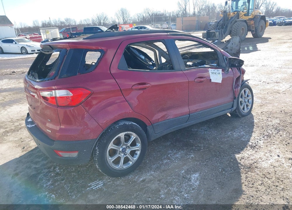 2018 FORD ECOSPORT SE VIN: MAJ3P1TE8JC169985