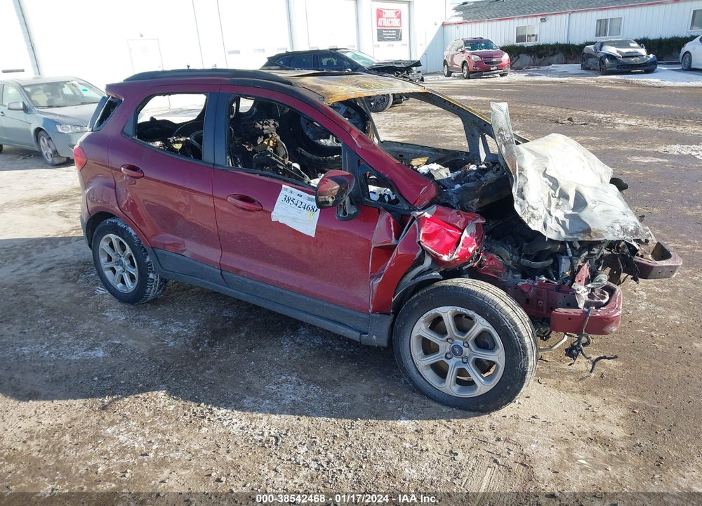 2018 FORD ECOSPORT SE VIN: MAJ3P1TE8JC169985